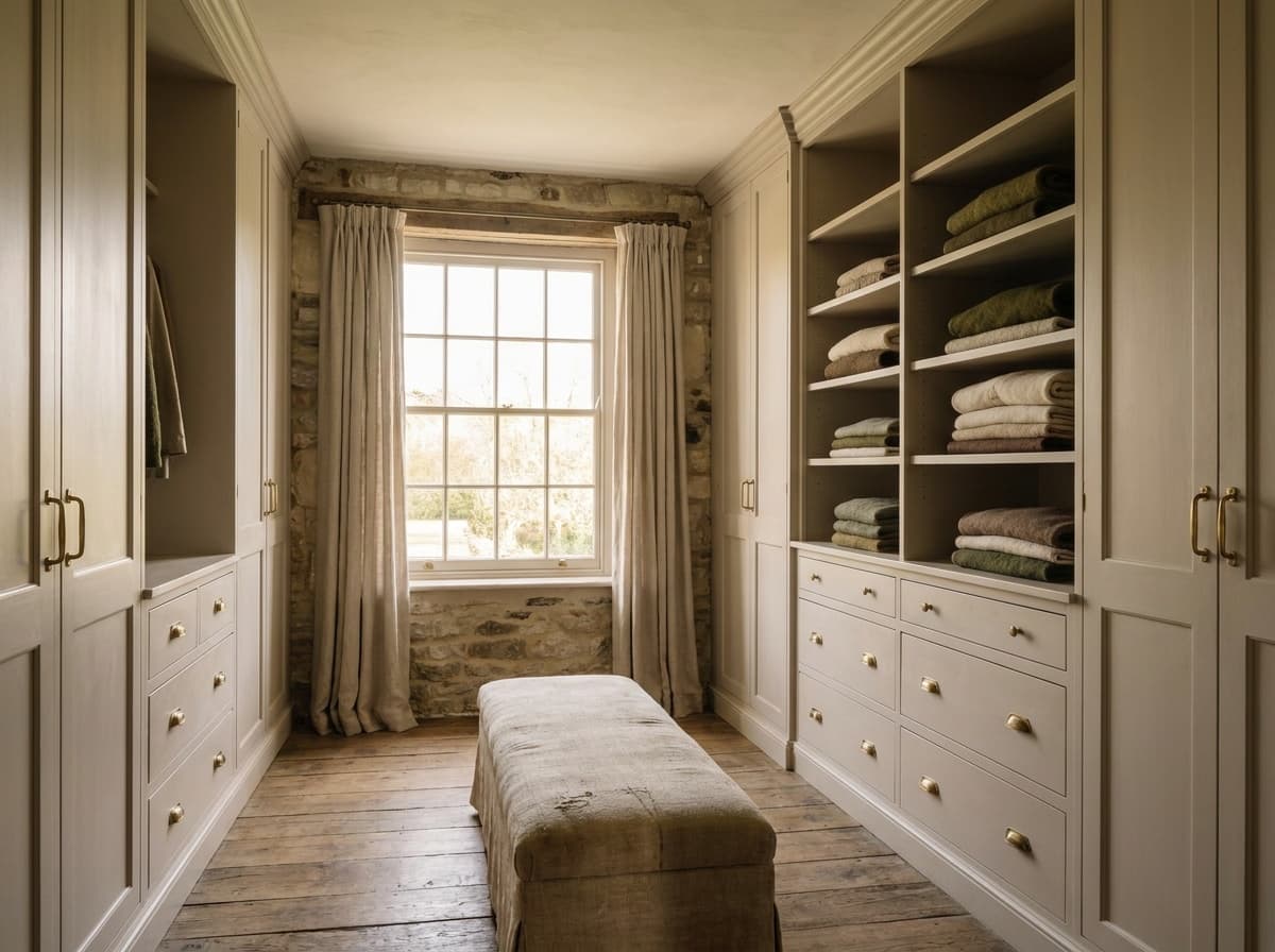 Walk-in wardrobe, Palstre Court